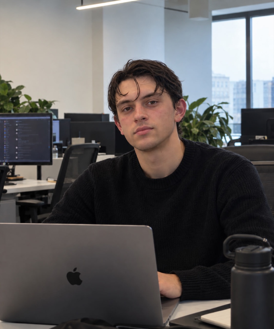 Illustrative portrait of Santiago M., Customer Support Specialist